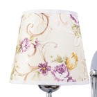 Бра "Линда" Е14 15Вт хром 14х26 см - фото 23362139