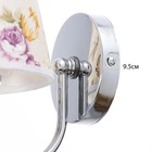 Бра "Линда" Е14 15Вт хром 14х26 см - фото 23362142