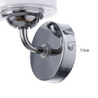 Бра "Кейко" Е27 15Вт хром 8х19 см - фото 24693528