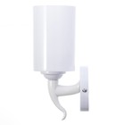 Бра «Холли», Е27, 15 Вт, белый, 8×22 см  (артикул 9930794)  большой выбор товаров оптом и в розницу по низким ценам с доставкой