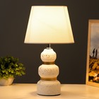 Настольная лампа "Анно" 1хE14 белый 22,5х22,5х38 см RISALUX - фото 23381120