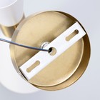 Бра "Бьянка" 1хЕ27 40Вт бело-золотой 12х26х26 см - фото 23362238