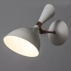 Бра "Бастони" 1хЕ27 40Вт бело-золотой 18х30х30 см - фото 24428862