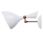 Бра "Бастони" 1хЕ27 40Вт бело-золотой 18х30х30 см - фото 24428863