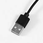 Лампа-лупа х4 х8 для творчества LEDx24 от 3AAA USB линзы d=2,95 и 12 см 5,5х19,7х40,5 см 9937157 - фото 13595926