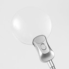 Лампа-лупа х2,25 х6 для творчества LEDx2 от 3 LR1130 линзы d=2 см и 9 см 9х35,5 см - фото 8079595