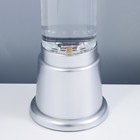 Светильник "Аквариум" LED RGB, лава, серебро 12x12x50 см - Фото 13