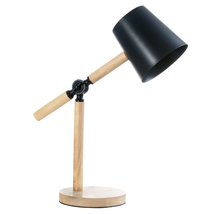 Настольная лампа "Релис" Е27 40Вт черный 15х15х44 см RISALUX - фото 1906502986