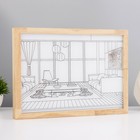 Ночник "Побережье" LED 3Вт белый 22х31 см RISALUX - фото 24294708