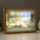 Ночник "Побережье" LED 3Вт белый 22х31 см RISALUX - фото 24294709