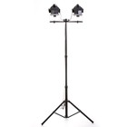 Торшер "Ретро" 2хЕ27 40Вт черный 60х60х175 см - фото 23362283