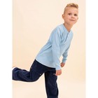 Джемпер для мальчиков, рост 110 см, цвет голубой - Фото 6