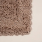 Коврики SL Home, 2 шт., 59×73 см, 68×104 см, кремовые - Фото 3