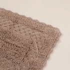 Коврики SL Home, 2 шт., 59×73 см, 68×104 см, кремовые - Фото 4