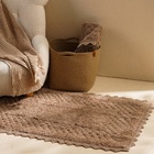 Коврики SL Home, 2 шт., 59×73 см, 68×104 см, кремовые - Фото 5