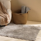 Коврики SL Home, 2 шт., 60×73 см, 68×107 см, серые - Фото 5