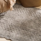 Коврики SL Home, 2 шт., 60×73 см, 68×107 см, серые - Фото 6