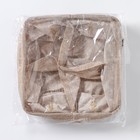 Органайзер для хранения белья Доляна My Basket, 4 ячейки, 20×20×12 см, бежевый - Фото 7