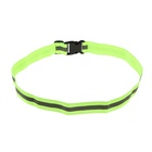 Светоотражающий ремень, салатовый, регулируемый размер, эластичный - Фото 4