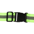 Светоотражающий ремень, салатовый, регулируемый размер, эластичный - Фото 7