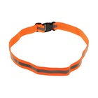 Светоотражающий ремень, сигнальный, оранжевый, регулируемый размер, эластичный - Фото 5