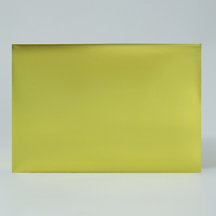 Коробка складная на 6 капкейков с окном «Золотистая», 25 х 17 х 10 см