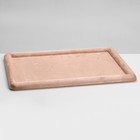 Подставка для украшений универсальная без вставок «Плюш»,флок,33×25×1,8 см, цвет розовый - фото 7887953