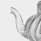 Чайник стеклянный заварочный со стеклянным ситом Доляна «Диана. Грация», 400 мл - фото 4406905