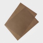Набор антипригарных ковриков Доляна, 33×45 см, 2 шт в комплекте - Фото 2