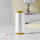 Нитки 40/2, 1500 м, цвет белый - Фото 4