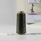 Нитки 40/2, 1500 м, цвет хаки - Фото 4
