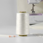 Нитки 100ЛЛ, 1500 м, белые - Фото 4