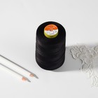 Нитки 100ЛЛ, 1500 м, чёрные - Фото 3