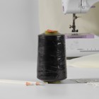 Нитки 100ЛЛ, 1500 м, чёрные - Фото 4