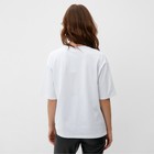 Футболка женская с кулиской MINAKU REGULAR FIT: белая, р-р 46 - Фото 4