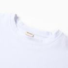Футболка женская с кулиской MINAKU REGULAR FIT: белая, р-р 46 - Фото 5