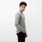 Лонгслив мужской MIST Men's casual размер 46, серый - Фото 6