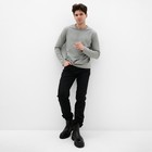 Лонгслив мужской MIST Men's casual размер 48, серый - Фото 2