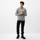 Лонгслив мужской MIST Men's casual размер 48, серый - Фото 5