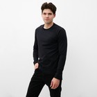 Лонгслив мужской MIST Men's casual размер 50, черный - Фото 4