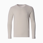 Джемпер (лонгслив) мужской MIST Men's casual р. 46, серо-бежевый