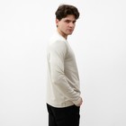 Лонгслив мужской MIST Men's casual размер 56, серо-бежевый - Фото 5