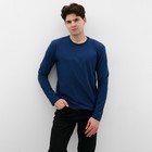 Лонгслив мужской MIST Men's casual размер 48, синий - Фото 4