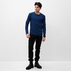 Лонгслив мужской MIST Men's casual размер 48, синий - Фото 5