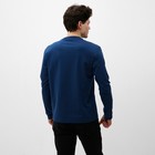 Лонгслив мужской MIST Men's casual размер 54, синий - Фото 7