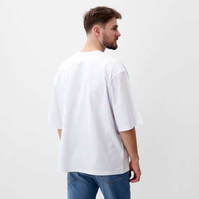 Футболка мужская MIST East, размер 52, белый