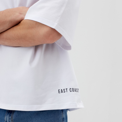 Футболка мужская MIST East, размер 56, белый