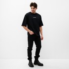 Футболка мужская MIST Cultura, размер 56, черный 10071878