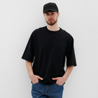 Футболка мужская MIST West, р. 52, черный - фото 807512205