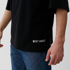 Футболка мужская MIST West, размер 54, черный - фото 24091973